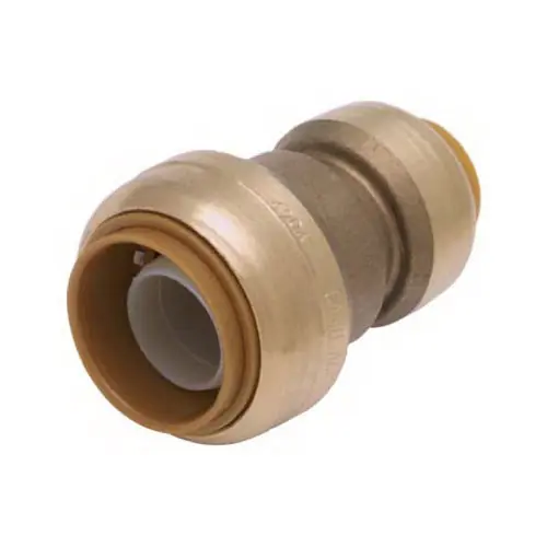 Reliance Worldwide Corp U009LFA Coupling 3/8x1/2 BRS SBC U009LFA Lead Free