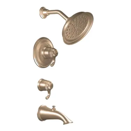 Moen TS398 Trim Kit TS398 PC Savvy Tub/Shower Lever Handle Volume & Temp