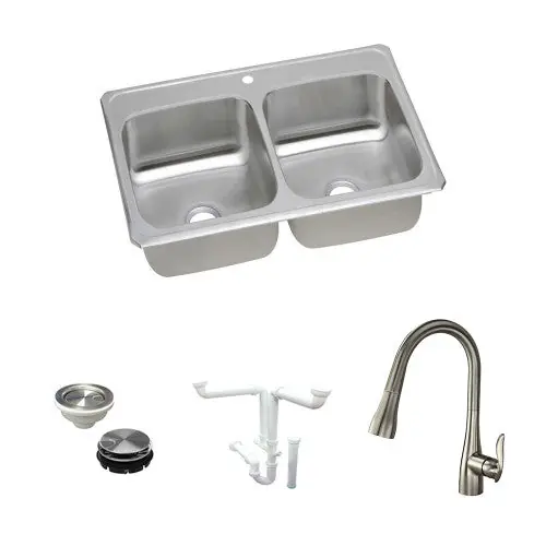 Multi Vendor Kit Parents KF-CR43221 Sink Kit with Faucet and Accessories