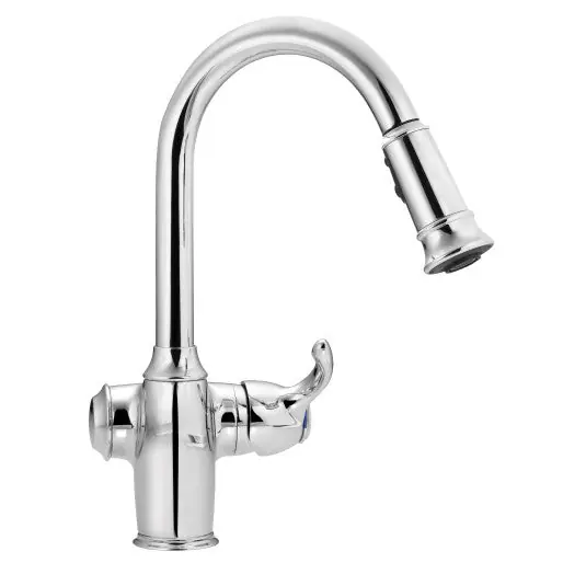 Moen S728C Sink Faucet With Pull-Out Spout