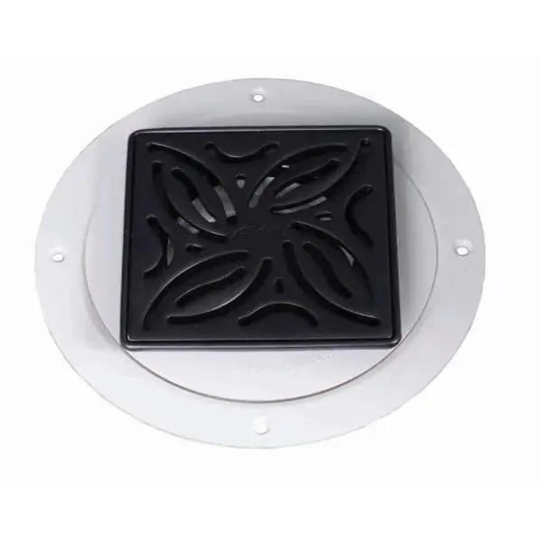 ARC INC CD1213-BK DRAIN BLACK MATTE SWIRL PATTERN