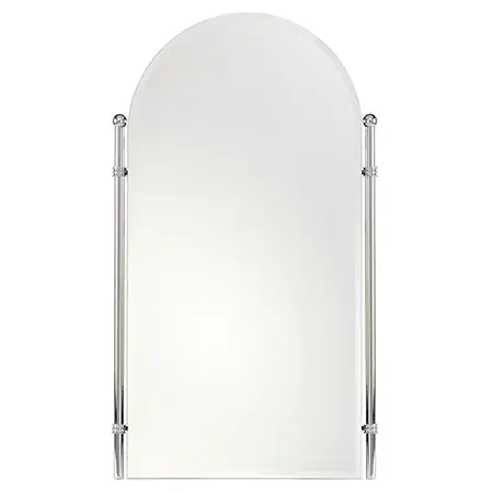 Brasstech 1142/PB Mirror Large Framed PB Chelsea Collection