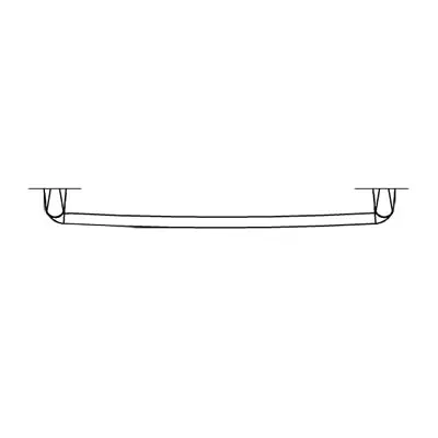 LIXIL 40329IR0 Towel Bar 24