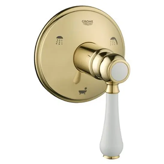 LIXIL 19225MA0 TRIM KIT 19225MA0 PB/PORC GENEVA F/5-PORT DIVERTER