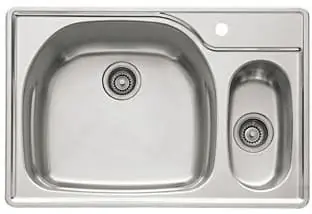 Franke PRX660 SINK 33X22 1HL SS DBL BWL 18GA
