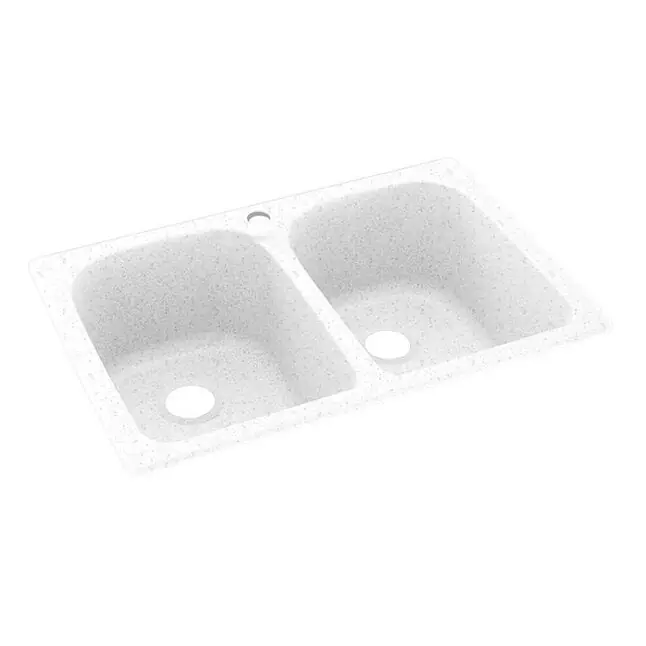 Swan Surfaces KS02233LB.035 Sink 33X22 1HL Dbl Bwl KSLB-3322 Replacement MPN