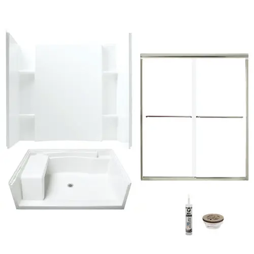 MULTI VENDOR KIT PARENTS 7116-5475NC-B-0 SHOWER KIT 60X36 WHT