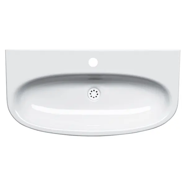 Ceramica Catalano 1100MUS00 Washbasin 1HL WHT SGL BWL 1100MUS00