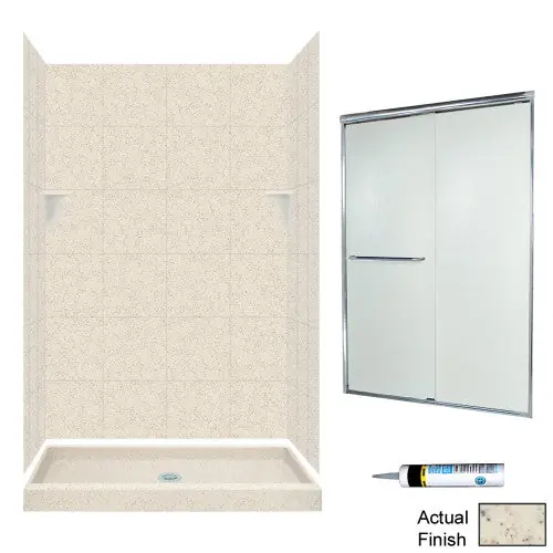 Multi Vendor Kit Parents SQP3448050-M46570CR Shower Kit SQ344850CR Chrm/Rain Glss Square Tile