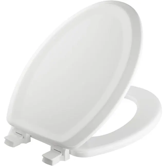 BEMIS 125EC 000 SEAT 125EC-000 WHT ELON WOOD MAYFAIR CLOSED FRONT