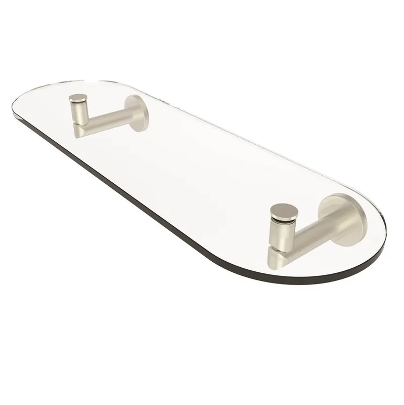Brasstech 0234T-18/SN Shelf 18' 0234T-18/SN TMPRD GLASS, SINE COLLECTION