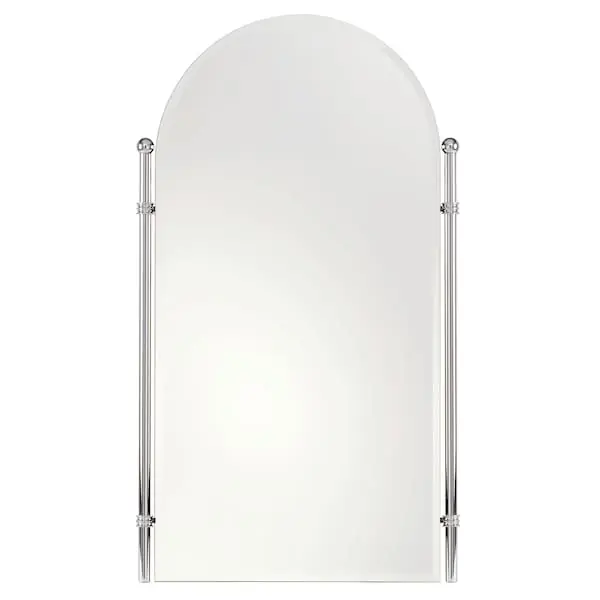 Brasstech 1141/SN Mirror Sm. Framed SN Chelsea Collection