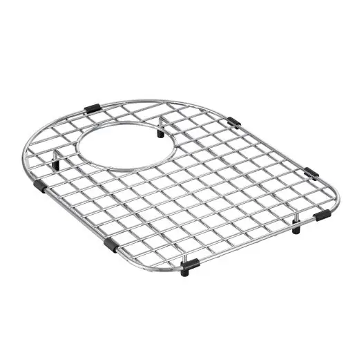 Moen GA746B Sink Grid 13X16-1/2 SS D-Shaped Rear Drain