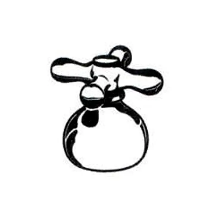 AS America Inc 0000452.221 HANDLE KIT 0000.452.221 STN/PC 2-HDL JASMINE MTL CROSS HDL