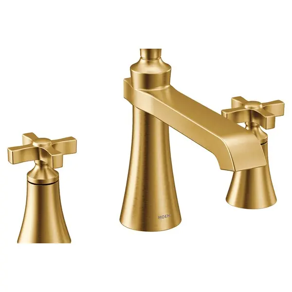 Moen TS927BG Trim Kit Roman Tub Flara 2-Crss Hdl High Arc Spout