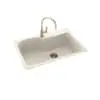 Swan Surfaces KS03322SB.072 Sink 33X22 1HL SGL BWL KSSB-3322 Pebble