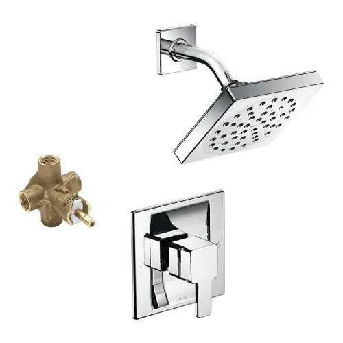 Moen KS90-P-TS2712CR Shower Kit PC 90 Degree