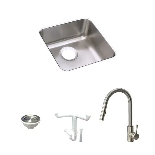 Multi Vendor Kit Parents KF-ELUHAD121245 Sink Kit With Faucet And Accessories