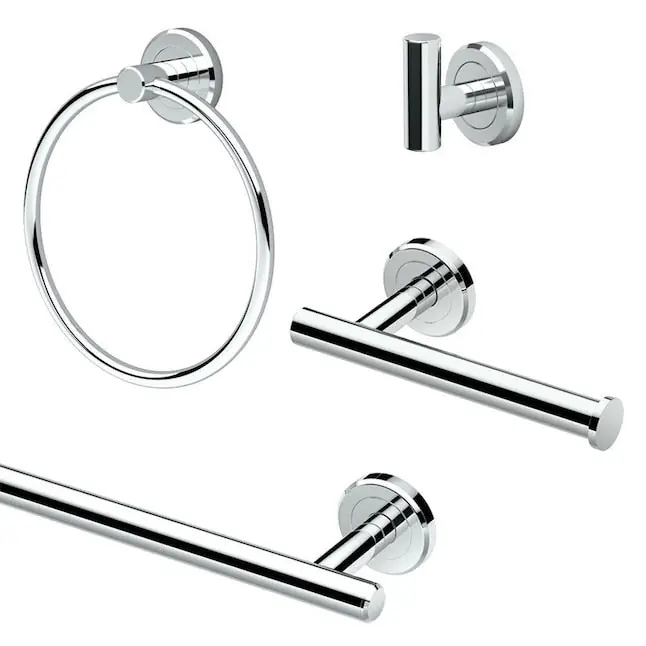 Gatco KA-LAT-4-PC Bath Accessory Kit Latitude2