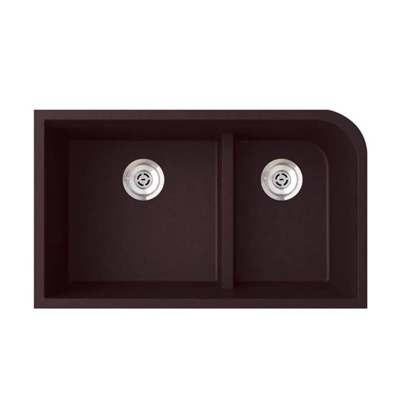 Swan Surfaces QU03322LD.170 SINK 32X21 DBL BWL QULD-3322