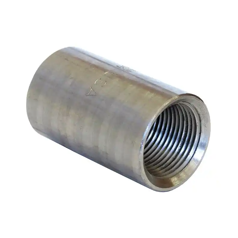 Capitol Manufacturing 11202025 Coupling 2-1/2 GLV STL STD TAPER TAPPED NON RECESSED