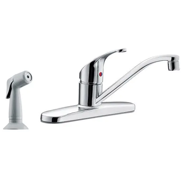 Moen CA47513 Sink Fct CA47513 PC Flagstone Sngl Lvr Hndl W/Spray