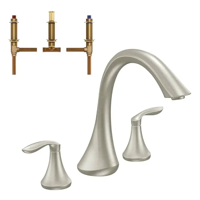 Moen KRTEV-D-T943BN TUB FCT KIT BN EVA 3HL DCK MNT