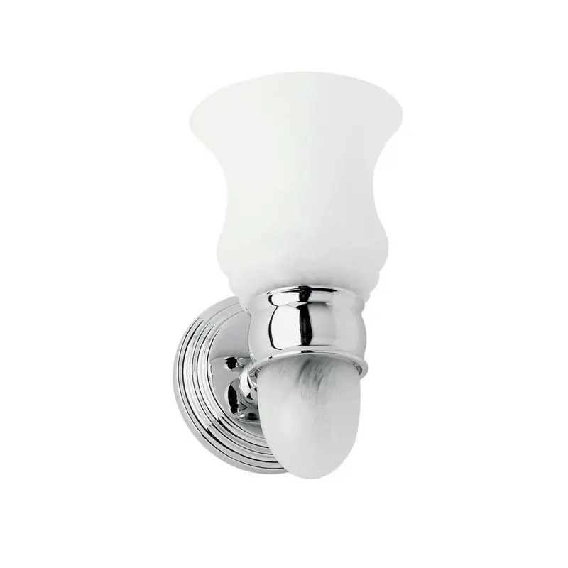 Brasstech 1181/PC Nightlight W/Satin Etch Glass Chelsea