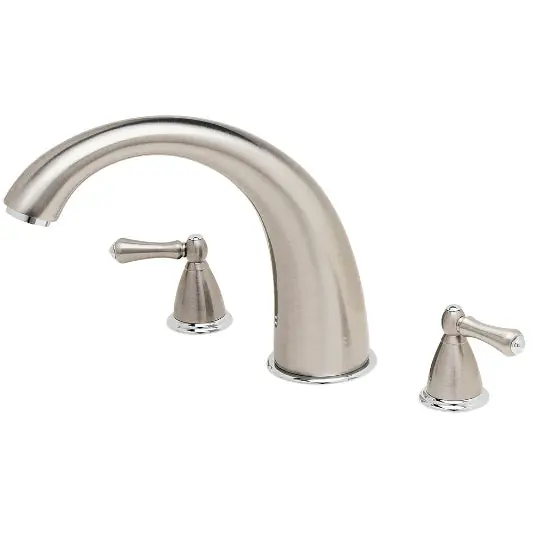 Price Pfister RT6-JCXK Trim Only Roman Tub, Add Rough-In & Hdls to