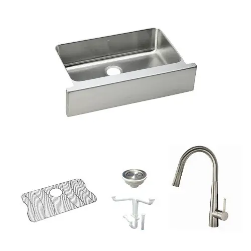 Multi Vendor Kit Parents KF-ELUHFS2816 Sink Kit With Faucet And Accessories