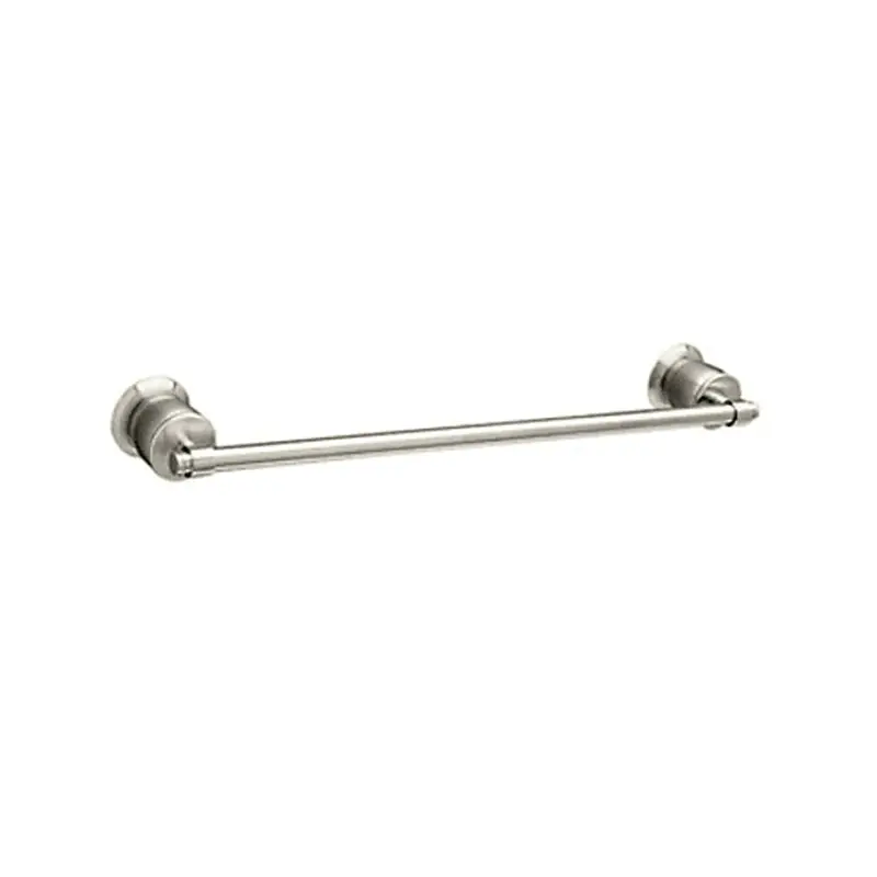 ROHL MB1/18STN Towel Bar 18in Single Michael Berman Zephyr