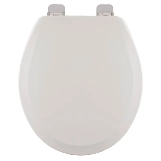 CENTOCO 700BN-001 SEAT 700BN-001 WHT RND CLOSED FRONT W/COVER WOOD