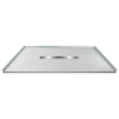 Jiangsu Fashion Composite FZS4836C-40 Trimslate Base 48X36 Dark Grey Center Drain