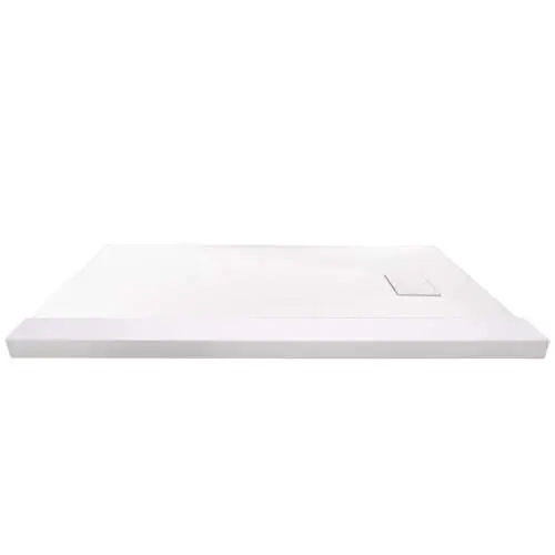 JIANGSU FASHION COMPOSITE FZSR6336-31 TRIMSLATE BASE 63X36 WHT END DRAIN