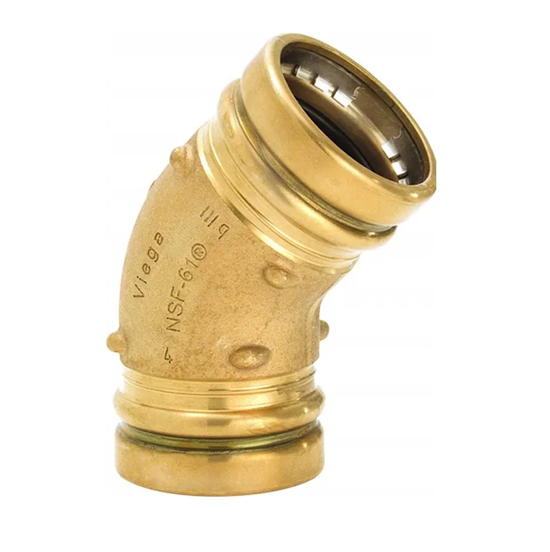Viega 91422 45 ELL 3 Bronze PXP XL