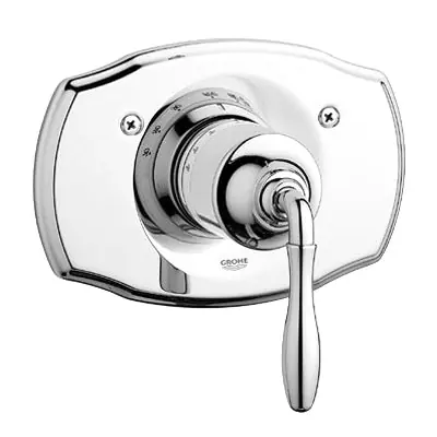 LIXIL 19614IR0 Shower Trim PC/PB Seabury LVR HDL F/34.122/124