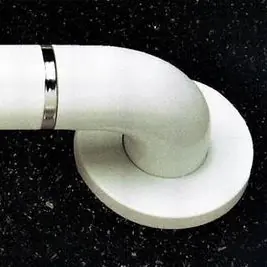BR Safety Product Inc PQC-18-WH-WH Grab Bar 18 Power