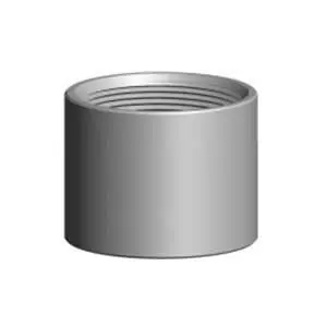 Capitol Manufacturing 11103025 Coupling 2-1/2 Black Steel XH Taper Tapped Non Recessed