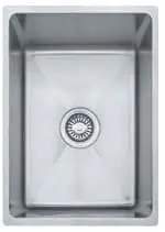 Franke PSX110138/16 Sink 14X19 SS SGL BWL 16GA Undermount