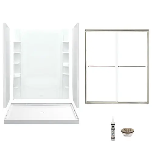 Multi Vendor Kit 7233-5475NC-B-0 Shower Kit 60x34 WHT Replacement MPN