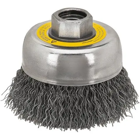 Stanley/Proto DW4922 Brush 5in HD Cup Crimp Carbon Steel Fill 5/8-11