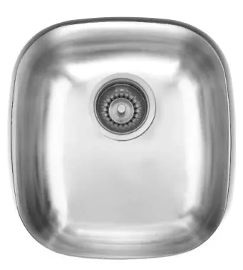 Franke US1614/90K/E SINK 14X16 18GA SS SGL BWL UNDERMOUNT