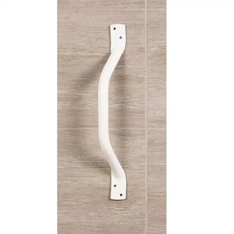 ARC INC 01760 GRAB BAR 18 CRANKED WHT GB1700-WH