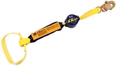 3M 1241463 Lanyard 1241463 Sgl Leg Ez-Stop Retrac W/Snap Hook