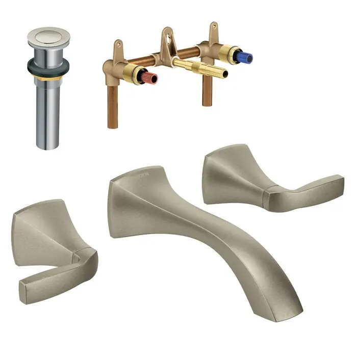 Moen KLVO-W-T6906BN-2 Lav Fct Kit BN Voss 3HL Wall Mount