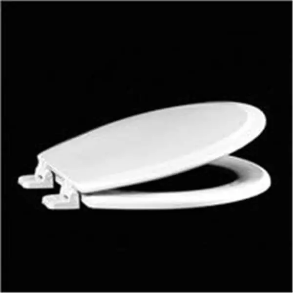 Centoco 700-301 Seat 700-301 Crane Wht Rnd Closed Front W/Cover Wood