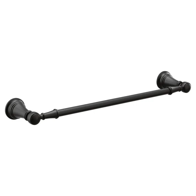 Moen YB8118NLBL Towel Bar 18 Inches Matte Black