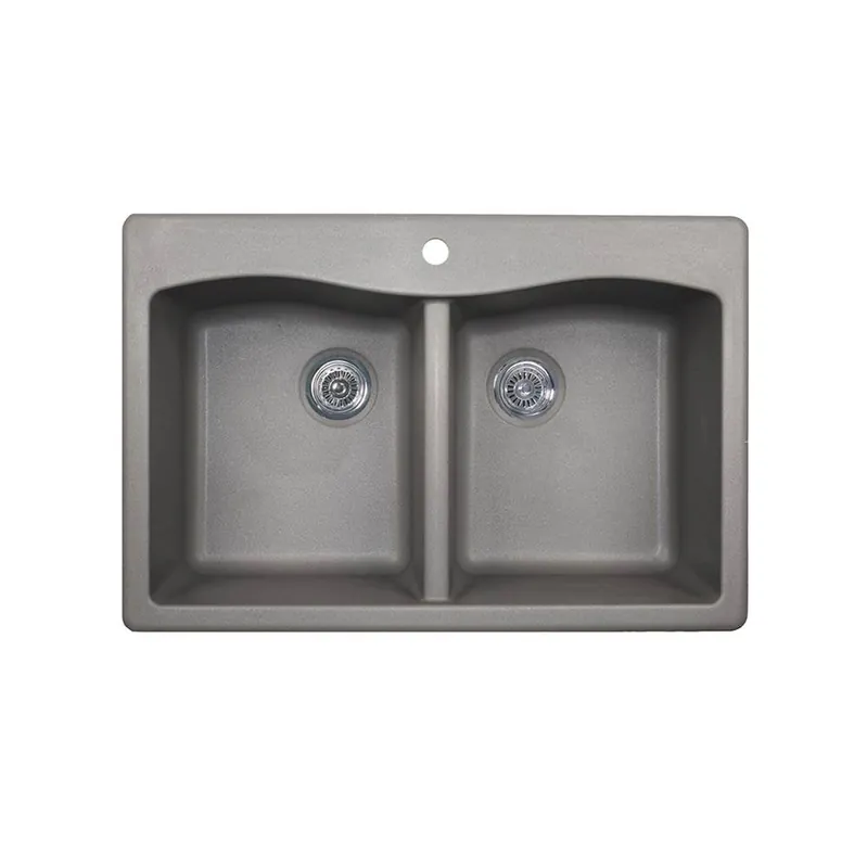 Swan QZ03322ED.173 SINK 33X22 1HL DBL BWL QZED-3322