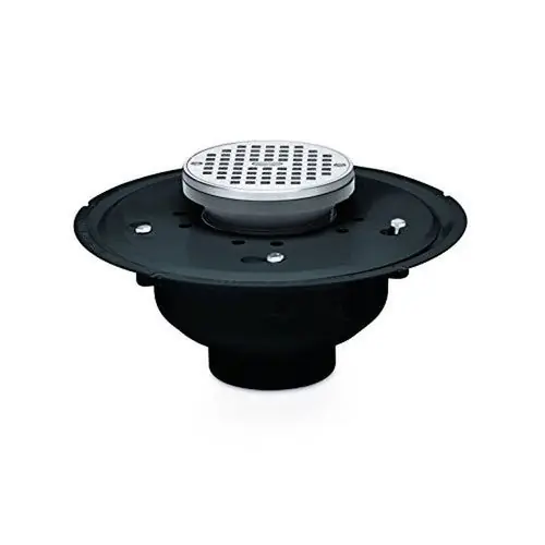 OATEY 82032 DRAIN 2 ABS BODY ADJ COMM 82032 5 BRS RND GRATE & RING