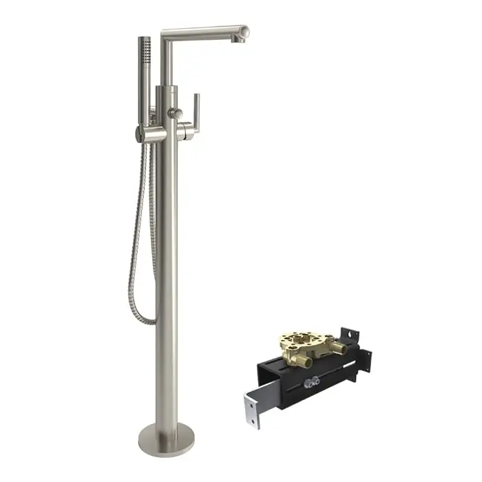 Moen KT-S93005BN Tub Filler Kit KT-S93005BN Arris with Floor Mount Mount Kit